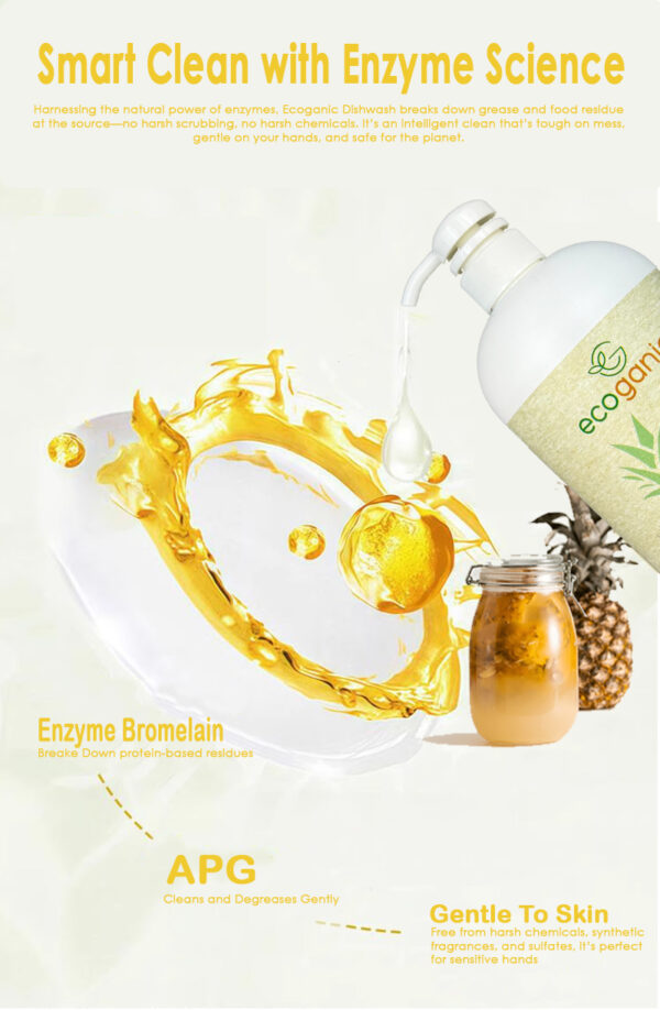 Combo Ecoganic Dish Wash + Hand Wash - Image 5