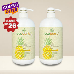 COMBO 2x Ecoganic Dishwash 1L