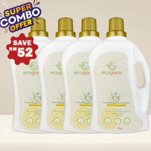 COMBO 4X Ecoganic Laundry Detergent 3KG